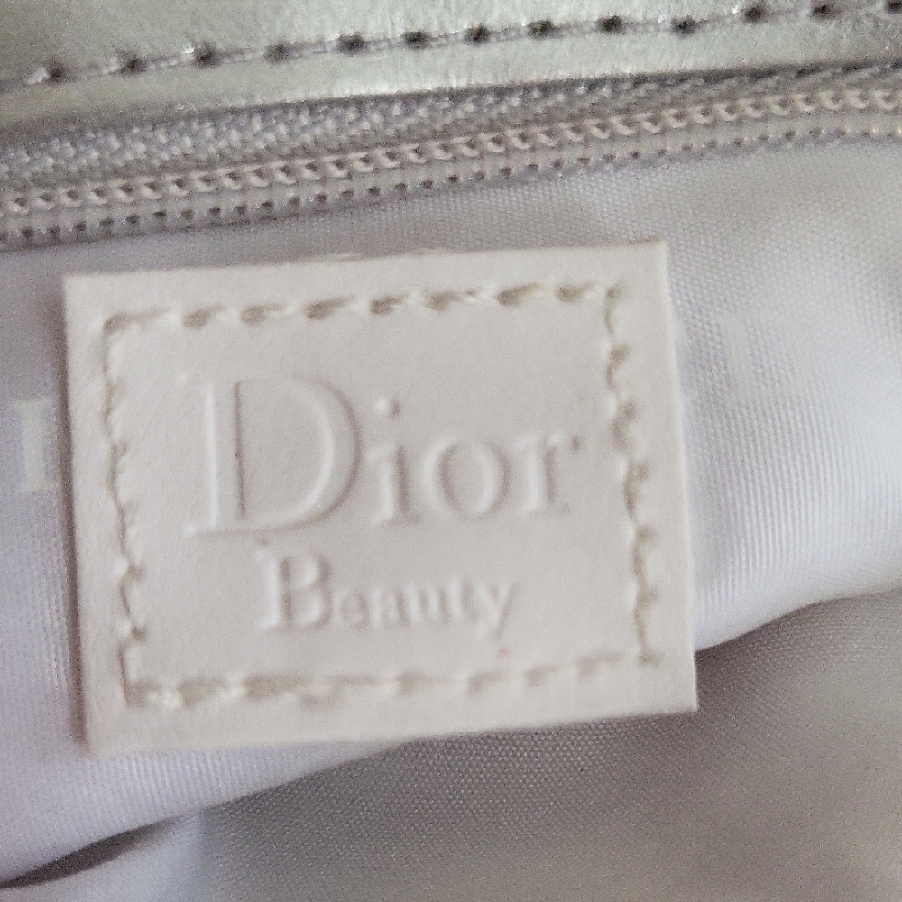 Dior Silver Beauty Pouch - Picture 2 of 6